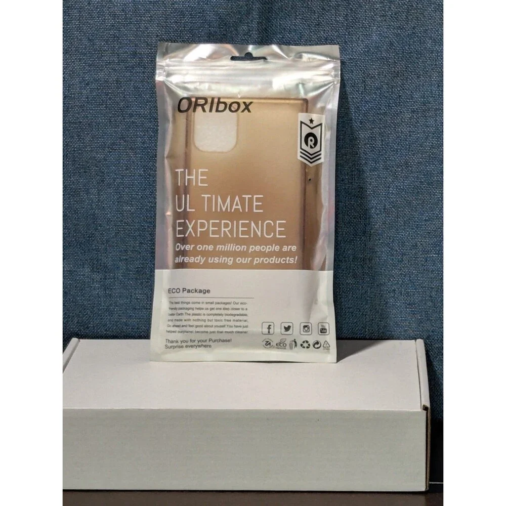 ORIbox iPhone 11 Case 6.1 Translucent Brown Shockproof Rugged Polycarbonate New